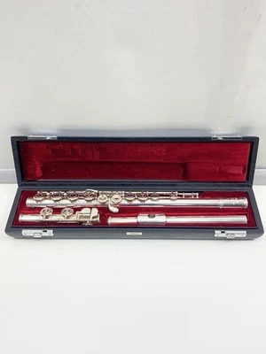 YAMAHA YFL-511 YFL511 Silver FLUTE Operation confirmed E-mechanism Used Woodwind - Image 1 of 4