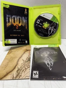 The Elder Scrolls V: Skyrim (Microsoft Xbox 360, 2011) Complete with map - Picture 1 of 2