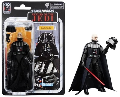 Hasbro Star Wars DARTH VADER 6" 15 cm Black Serie F7082 Action 40th ROTJ - Immagine 1 di 4