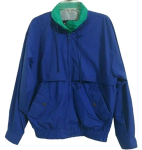 Lifes Adventures Dash Jacket Windbreaker Small Vintage Blue Retro Men's - Picture 1 of 11
