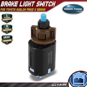 Brake Light Switch with 5-Pin for Toyota Avalon 2013-2018 Prius V Sienna 14-17 - Picture 1 of 9