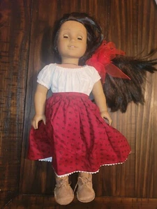 American Girl Josefina Montoya Doll With Outfit, Earrings and Shoes - Picture 1 of 14
