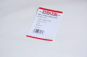 1114 4 capas (blanco brillante) 25 hojas/paquete algodón cartón - Imagen 1 de 1