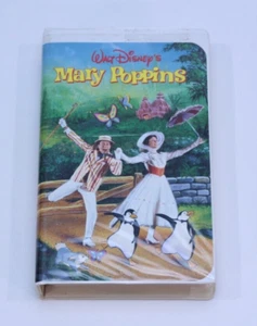 VTG VHS Walt Disney Classic Mary Poppins Family Musical Movie Animation - Imagen 1 de 4
