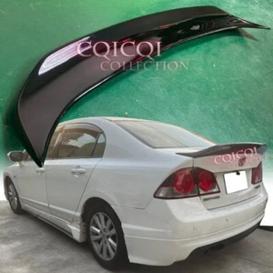 Gloss Black HONDA 2006-2011 CIVIC 8th generation Sedan ducktail trunk spoiler ◎ - Foto 1 di 7