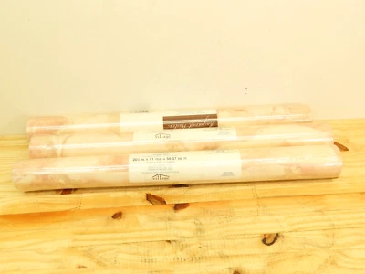 Винтажные обои Raymond Waites 90 «STan и коричневый цвет ретро 20,5 X 11 ярдов - Изображение 1 из 4