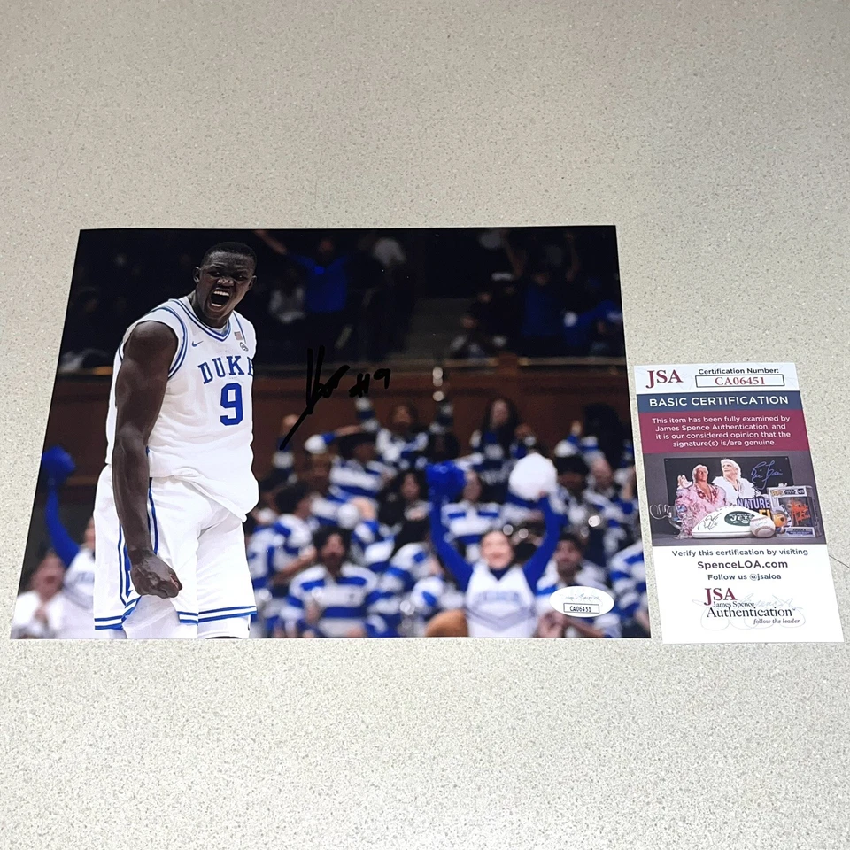 KHAMAN MALUACH signed autographed 8X10 PHOTO DUKE BLUE DEVILS BASKETBALL JSA COA - Image 1 of 1