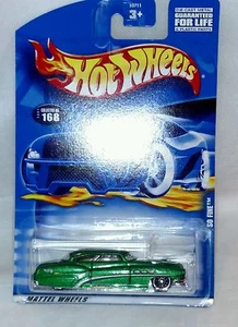 2001 Hot Wheels #168 Green So Fine w/Lace Wheels - Picture 1 of 4