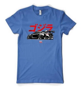  T-Shirt japanischer Sportwagen GTR klassisches Custom Car personalisiert Unisex Erwachsene - Bild 1 von 20