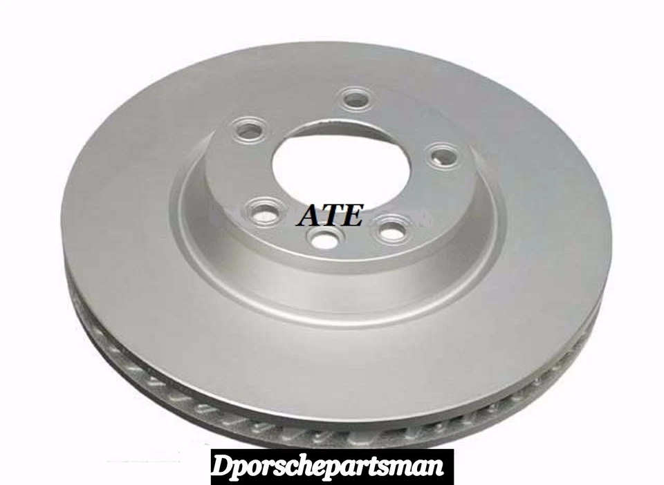 Porsche Cayenne Brake Disc ( 350 x 34 mm ) { Front Left } ATE NEW #NS Foto 1 de 1