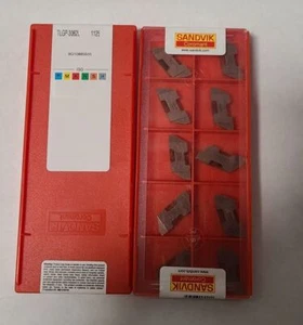 10 Pcs Sandvik Coromant TLGP 3062L 1125 Grooving Carbide Inserts Lathe New - Picture 1 of 1