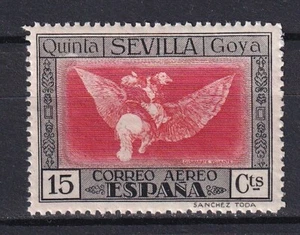 Spanien 1930 Edifil 520cc Gemälde Goya Farbwechsel postfrisch ss - Bild 1 von 1