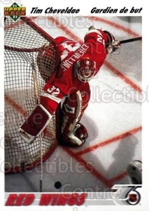 1991-92 Upper Deck French #129 Tim Cheveldae - Picture 1 of 1
