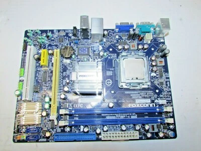 FOXCONN 45CMV, MPBF1101140-01 LGA775 LOW POWER MOTHERBOARD + 3.0 GHZ PENTIUM 4 - Image 1 of 2