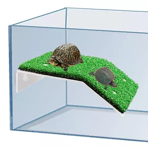 Turtle Basking Platform Tortoise Ramp Reptile Tank Ladder Resting Terrace - Picture 1 of 7