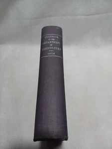 1906 Yearbook Of The United States Department of Agriculture Hardcover - Imagen 1 de 11