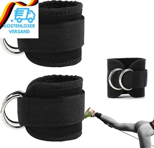 Icovalescent 2 Stück Fußschlaufen Kabelzug, Fitgriff Zughilfen, Für Fitness, Fit - Bild 1 von 12