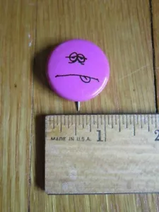 Collectible Button Pin Pinback I Feel Sick Blah Ugh Face Tired Funny Humorous - Picture 1 of 4