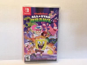 Nickelodeon All-Star Brawl - Nintendo Switch Game, SpongeBob Patrick NEW SEALED - Picture 1 of 4
