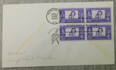 First Day Of Issue  Vintage Stamp Envelope Cover - Image 1 of 4
