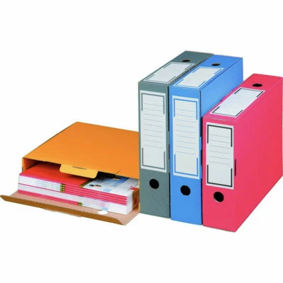 20 Archivboxen Archivschachteln Ablageboxen Ordnerboxen in versch. Farben 100mm