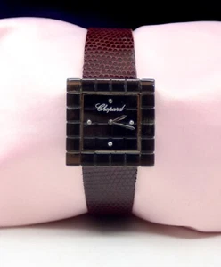 Chopard Ice Cube Be Mad Quartz Watch in Steel & Plastic with Diamonds - Picture 1 of 7