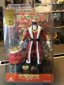 Juguetes Batman McFarlane DC Multiverse BAT SANTA Variante Roja Etiqueta Dorada - Imagen 1 de 7