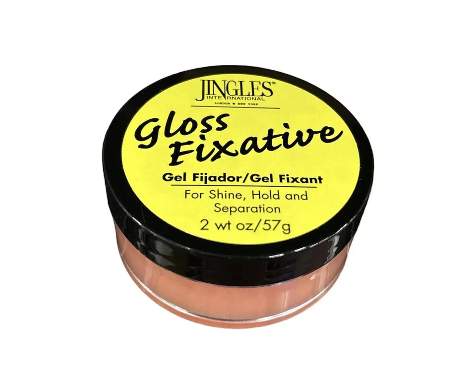 Fijador en gel fijador brillo Jingles para brillo, sujeción y separación 2 oz Foto 1 de 1