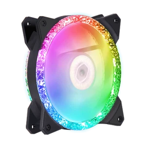 Cooler Master MASTERFAN MF120 PRISMATIC Case FAN Tri-Loop Addressable RGB Light - Picture 1 of 4