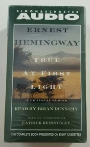 Ernest Hemingway True At First Light Cassette Tape Audiobook  - Picture 1 of 3