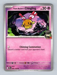 Pokemon TCG: SV10: Destined Rivals - Team Rocket's Chingling - (DRI) - 085/182 - Picture 1 of 2