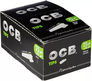 OCB 9001 Filter Tips 25 Heftchen, 50 Blatt - Bild 1 von 4