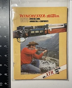 VINTAGE 1978 WINCHESTER WESTERN SPORTING ARMS INCLUDE XTR & AMMO CATALOG 47 PG - Picture 1 of 2