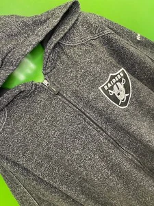 NFL Las Vegas Raiders Reebok Stitched Full Zip Hooded Jacket Men's X-Large - Picture 1 of 6