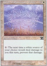 Circle of Protection: White X4 (6th Edition) MTG (NM) *CCGHouse* Magic