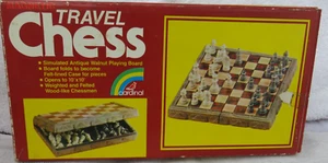 Vintage Pocket Traveling Magnetspiel Schach - Nr. 600 - komplett - Bild 1 von 22