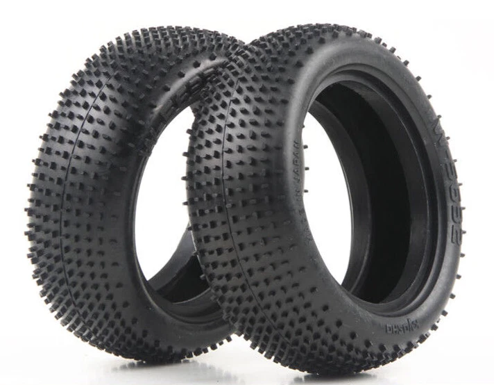 Buggy Reifen 1:10 Blöcke soft ID 56mm B 30mm 2er Set Ersatzteil Kyosho W-5632S - Bild 1 von 1