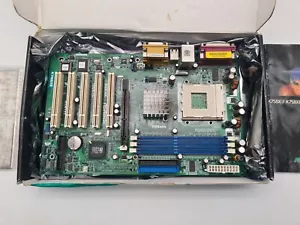 Mainboard ATX ASROCK K7S8X SOCKET 462 DDR PCI AGP in OVP - Bild 1 von 7