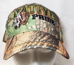 NATIVE PRIDE HORSES CAP HAT CAMO - Picture 1 of 9