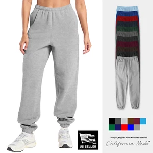 Felpa donna oversize vestibilità ampia pantaloni in pile pesante con tasche - Foto 1 di 57