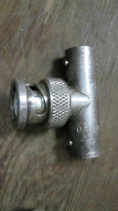 SILVER PLATE UG274A/U BNC "T" Adaptor 2 Female 1 Male Female Amphenol UG- 274 A - Picture 1 of 5