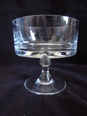 Rosenthal Romance 1 Clear Champagne Tall Sherbert Crystal Glass 3.75" EUC - Image 1 of 4