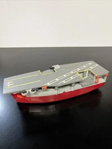 Vintage 1988 Galoob Micro Machines Aircraft Carrier - Incomplete W9 - Picture 1 of 8