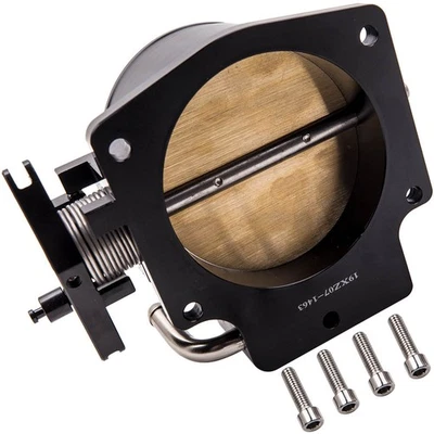 92mm Aluminum Throttle Body Kit for GMC GEN III LS1 LS2 LS3 LS6 LS7 LSX 4 bolts - Image 1 of 4