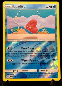 Luvdisc 44/168 NM Reverse Holo Asako Ito Adorable Heart Crochet Art Pokemon Card - Picture 1 of 2