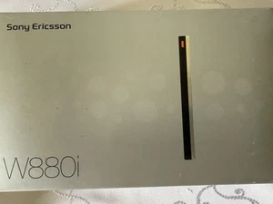 Telefon Komórkowy Sony Ericsson W880i Walkman Retro Vintage z Pełnym Zestawem - Zdjęcie 1 z 22