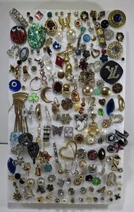 KONVOLUT STRASS/KRISTALL OHRSTECKER KLEINE OHRRINGE  - Bild 1 von 9