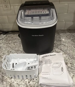 Tragbare Eismaschine für Arbeitsplatte - Produziert 26 Pfund pro Tag 1,2L Wassertank - Bild 1 von 7