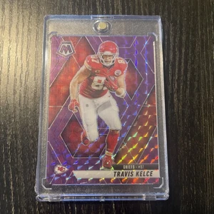 2025 Panini Mosaic Travis Kelce Purple Prizm #37/49 Chiefs #106 - Bild 1 von 2