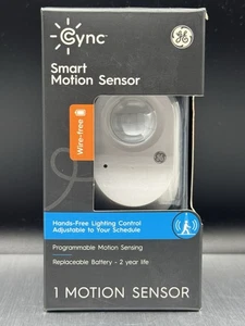 NEW GE CYNC Smart Motion Sensor Controls GE Smart Lights Bulb White #3341 - Picture 1 of 5